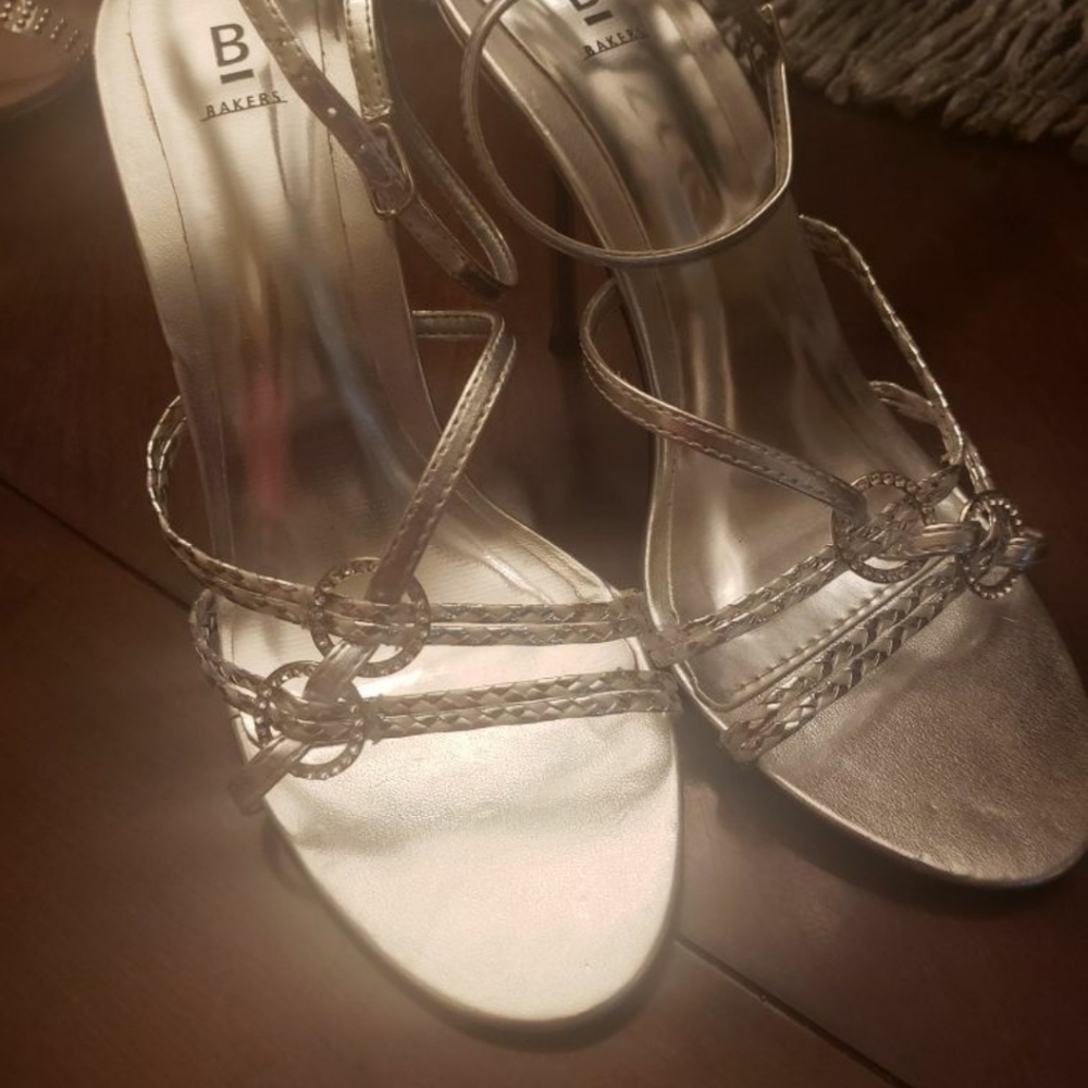 Womens silver shoes